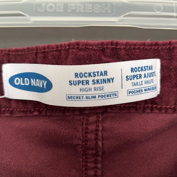 Old Navy rock star skinny pants - Picture 3 of 4
